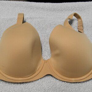 Soma Embraceable Perfect Coverage bra 36DDD tan/nude